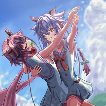 海でダンス