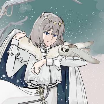 秋の森の王と女王