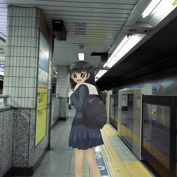 溜池山王駅にて…