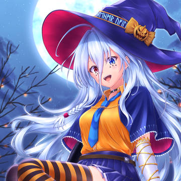 ハロウィンの魔女2025