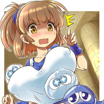 白ぷよと紺ぷよ