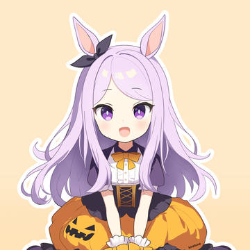 ハロウィン風メジロマックイーン