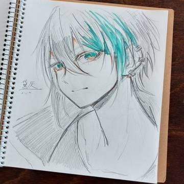 黛落描き