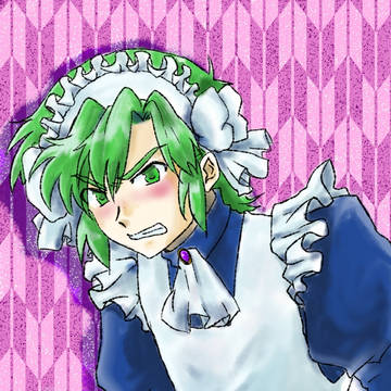メイド服のマサキ君