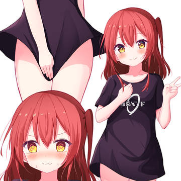 喜多ちゃん ノーパンシャツ 服ビリ差分アリ