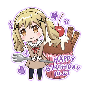 有咲生日快乐~