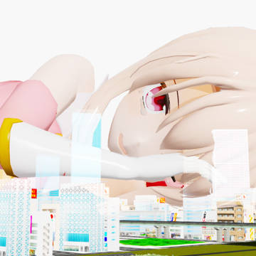 魔法の暴走で巨大化してしまったイリヤ