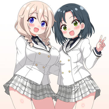 翠ちゃんと凛ちゃん 高校生ver.