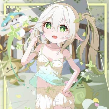 ナヒーダ誕生日おめでとう！　2025年 誕生日イラスト
