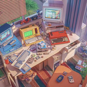 Retro Desk ⭐