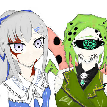 シルヴィちゃんとノクシア様