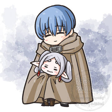どうしても外に出たくない小さいフリーレン様。