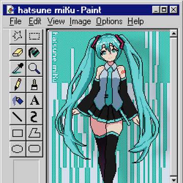Hatsune Miku - Paint