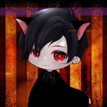 2025ハロウィン（黒猫）