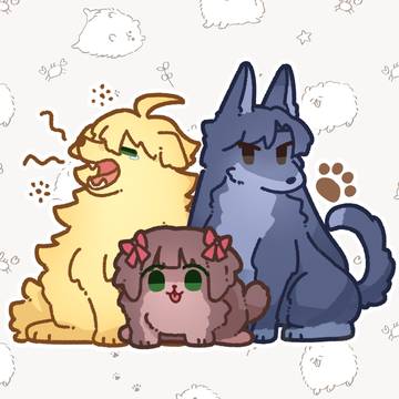 犬はるちはみき