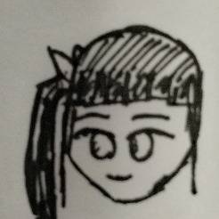 絵心0の私が何も見ずにカナヲちゃんとしのぶちゃん書いてみた結果