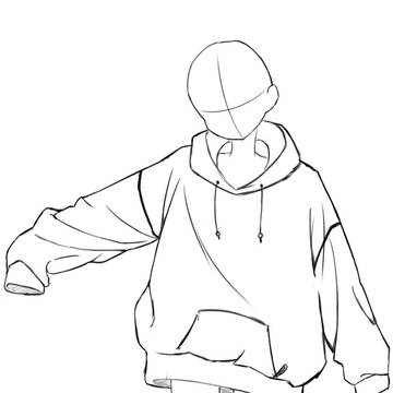 服のしわの練習
