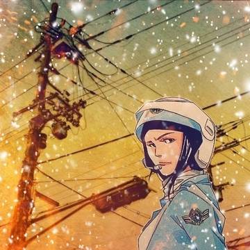 白ﾊﾞｲ時代出雲ﾁｬﾝ (相棒過去絵❶