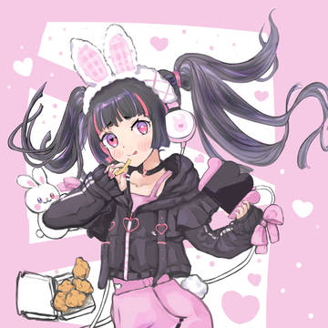 ポテナゲが大好きな女の子
