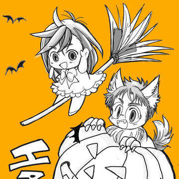 かけ込みハロウィン！