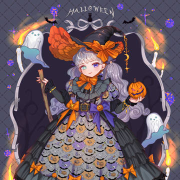 煌めく魔女のハロウィーン