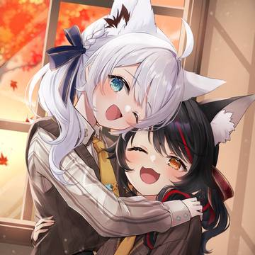 むぎゅっ🍁🍂