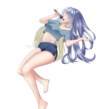 歌の女の子