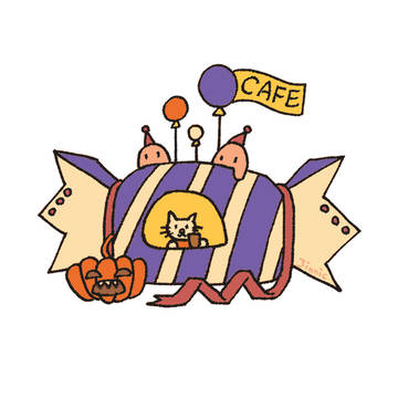 子猫カフェ ハロウィン ポップアップストア