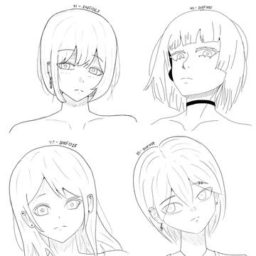 Head Drawing 41-50