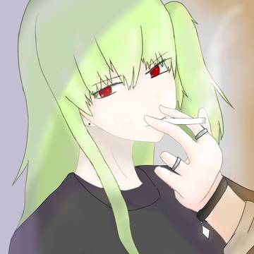 煙とともに