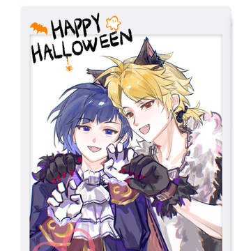 💋ハッピーハロウィン💛💙