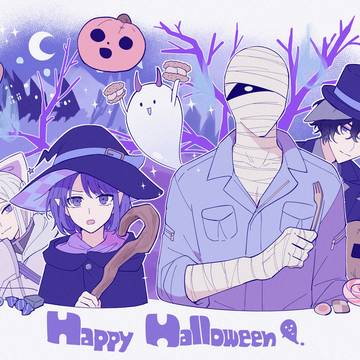 ハロウィン絵2025