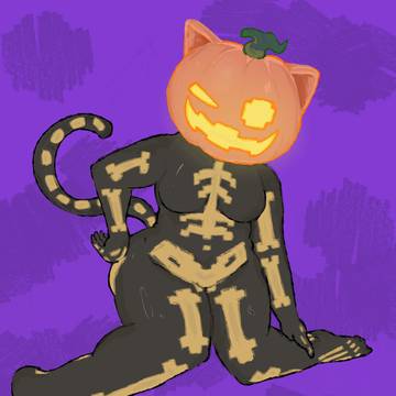 Pumpkin cat Fortnite