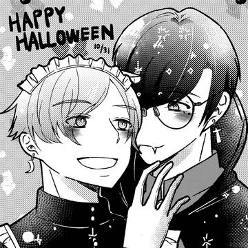 blハロウィン　イラスト