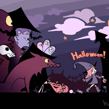 happy halloween ! ! !