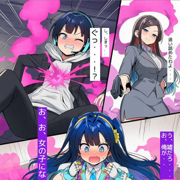 【女体化】アイドルにさせられるショタヒーロー