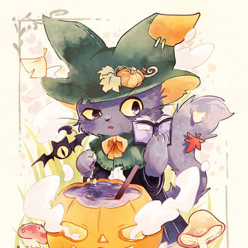 ハロウィンにゃ