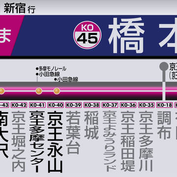 【仮想トレインビジョン】京王ライナー