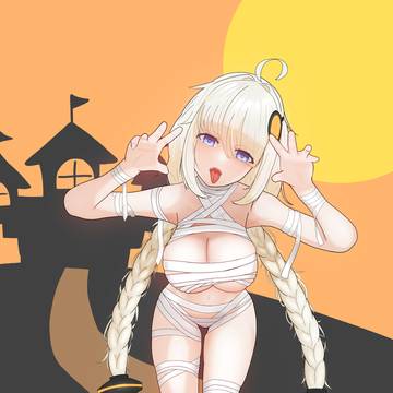 ハロウィンなあかりちゃん