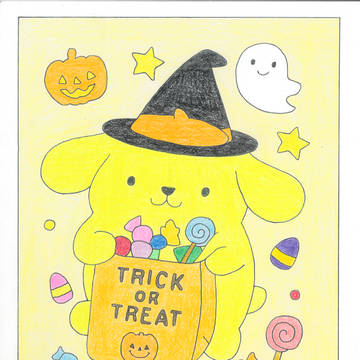 ポムポムプリン の TRICK OR TREAT