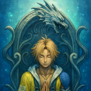 リヴァイアサンになった祈り子像