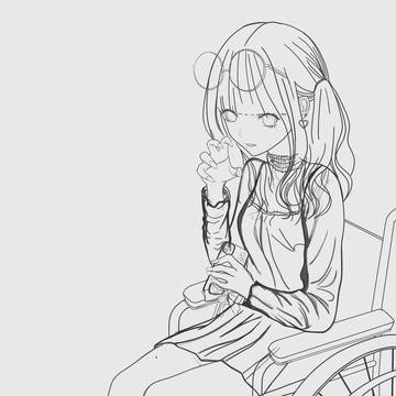 賭女の再び退院sketch
