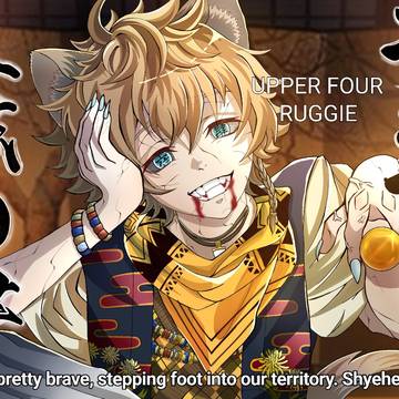 Ruggie Bucchi as Uppermoon 4!