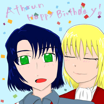 2025年　アスラン誕生日イラスト