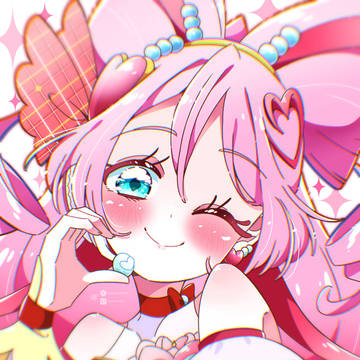 アイドルハートリボンスタイル