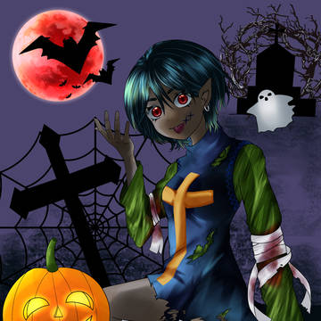 1日遅れのハロウィン