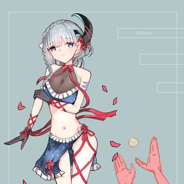 水着オフィーリア