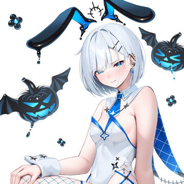 ハロウィン絵🐰🎃