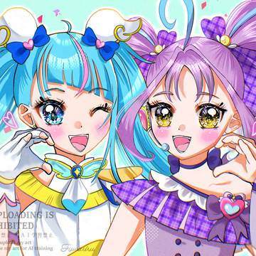 ツインテ敬語キュア🩵💜