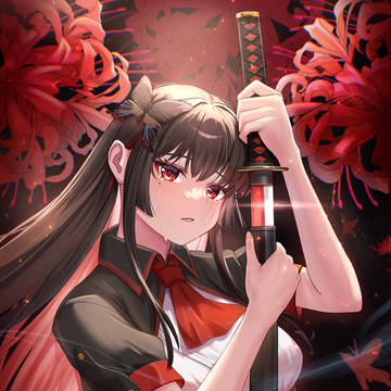 ジスター展　ガール×赤